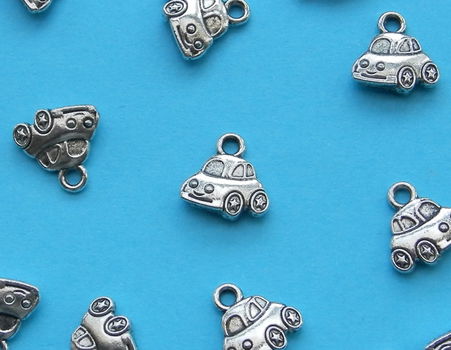 Auto bangle, Tibet zilver - 0