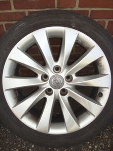 17 Inch Originele Opel OPC Velgen Astra J Steek 5x110