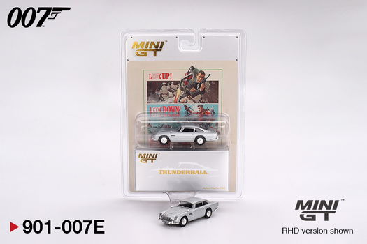 Mini GT 1/64 - Aston Martin DB5 Thunderball Mgt259 - 3