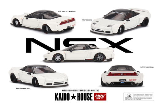 Mini GT 1/64 - Honda NSX (NA1) Kaido WORKS V2 Mgt261 - 0