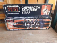 Star wars vintage Chewbacca bandolier strap doos leeg 1983