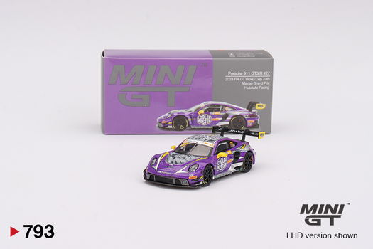 Mini GT 1/64 - Porsche 911 GT3 R #27 HubAuto Racing 2023 Mgt264 - 3