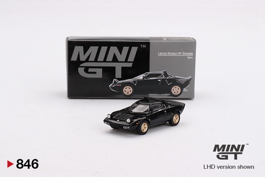 Mini GT 1/64 - Lancia Stratos HF Stradale Nero Mgt268 - 3
