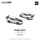 Porsche RWB 997 silver 1:64 Pop Race 105 - 4 - Thumbnail