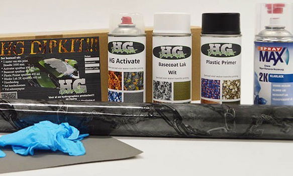 Een unieke motor? Hydrographics! - 2