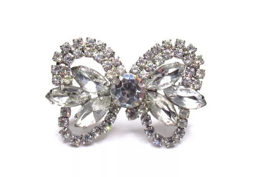 Vintage strassbroche - 1