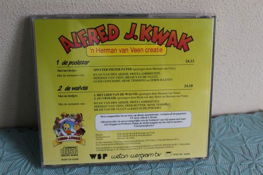 cd Alfred J Kwak - de poolster/de walvis - 1