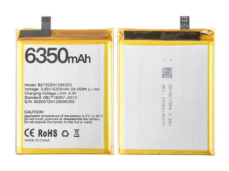 Bateria DOOGEE BAT20ZN1296350 Descrição do produto - 0