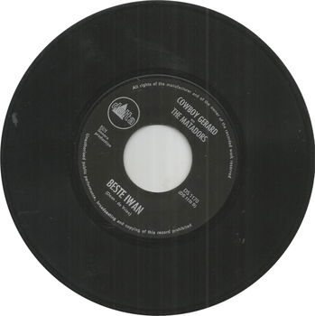Cowboy Gerard en The Matadors – Giddy Up Go (1966) - 0