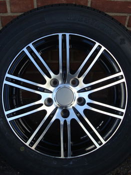 15 Inch Enzo Velgen en Banden Steek 5x112 - 0