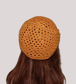 Zomer mutsje orange - 3