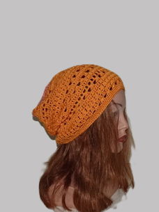 Zomer beanie Orange