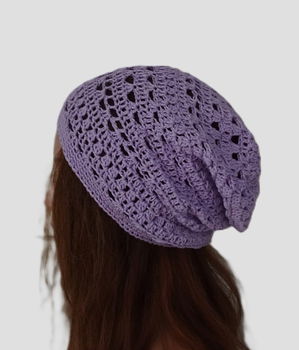 Zomer beanie Lila - 1