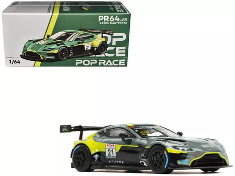 Aston Martin Vantage GT3 #21 green 1:64 Pop Race 072 - 4