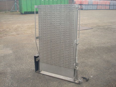 Oprijplaat rampe opvouwbaar aluminium - 1