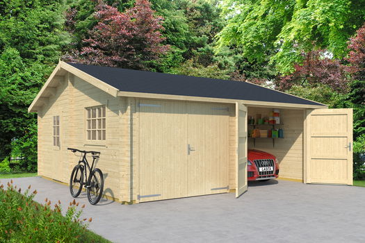 NIEUW houten garage Falkland te koop - 3