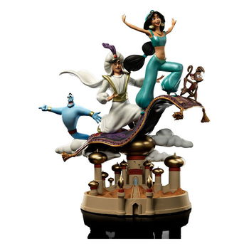Iron Studios Disney Deluxe Statue Aladdin and Yasmine - 1