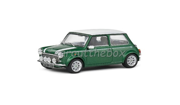 Mini Cooper sport groen 1:43 Solido Sol126 - 1