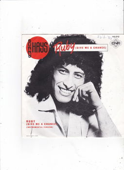 Single Sunny Hayes - Ruby (give me a chance) - 0