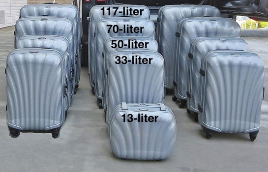 Supersterke Samsonite C-Lite koffers te koop - 0
