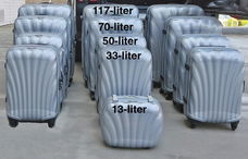 Supersterke Samsonite C-Lite koffers te koop