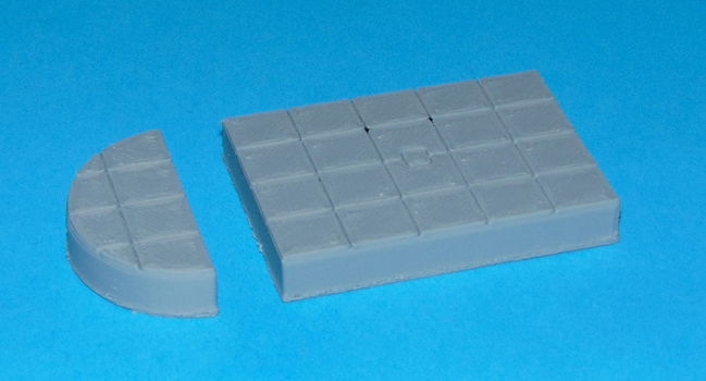 Modulair perron in h0 (1:87) - 3D-prints - 3