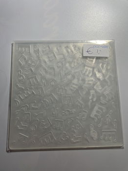 Embossing Muzieknoten CCC-4002 - 0