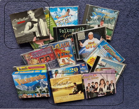 Wereldmuziek uit Oostenrijk, Duitsland oftewel de Alpenlanden 32 cd's - 0