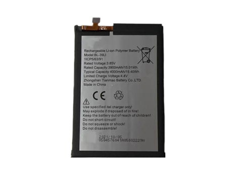 Hoogwaardige vervangbare batterij INFINIX BL-39Ll 3900mAh/15.01WH 3.85V - 0