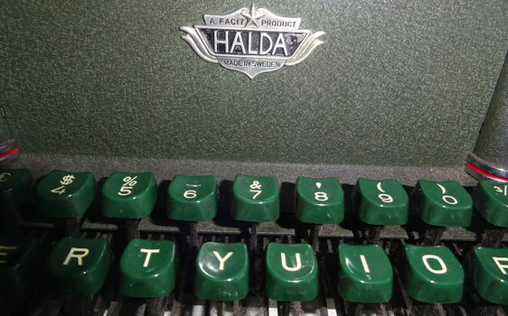 Halda Zweedse typemachine - 6