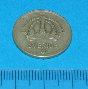 Zweden - 50 öre 1945 - zilver - 1