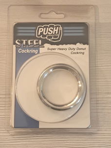 Push Steel Donut Cockring
