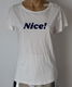 Shirt met tekst Nice! - maat M - 0 - Thumbnail