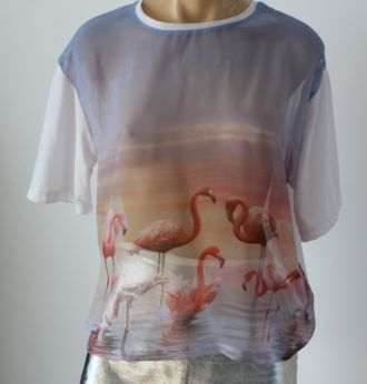 Shirt Pelikanen - maat 40 - 0
