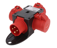 CEE 16A verdeelblok 4-polig 380V - 400V