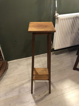 Prachtige mooie Eiken Hoge en Ranke Piëdestal. - 3