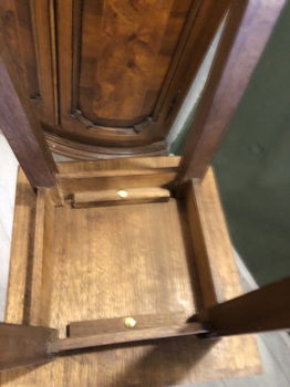 Prachtige mooie Eiken Hoge en Ranke Piëdestal. - 7
