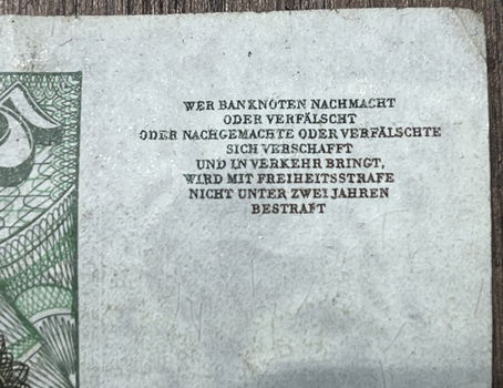 Bankbiljet 5 Mark - 5