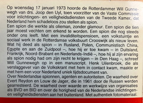 Spion van het koninkrijk - Will Gunnewegh - 2