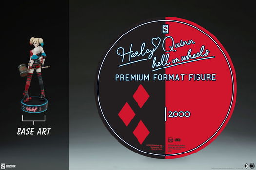 Sideshow DC Comics Premium Format Harley Quinn Hell on Wheels - 2