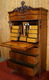 Antiek bureau Biedermeier schrijfkabinet Strak buro mahonie houten klep secretaire - 0 - Thumbnail