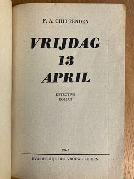Vrijdag 13 april - F.A. Chittenden - 1