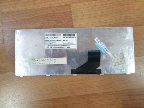 Toetsenbord Acer Aspire one NAV50 one 532H NSK-AS41D 9Z.N3K82.41D - 1