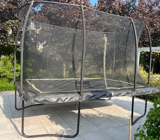 Salta Trampoline (366x244 cm) met ladder - 1