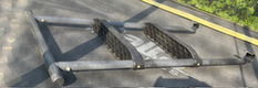 Salta Trampoline (366x244 cm) met ladder - 2 - Thumbnail