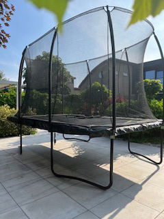 Salta Trampoline (366x244 cm) met ladder - 3