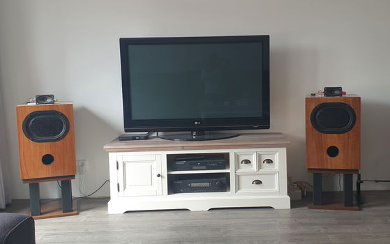 Audiofiel KEF B139 laag set - 2
