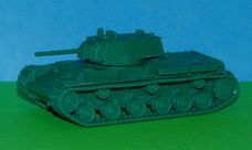 Sovjet KV-1 tank - 3D-print in diverse schalen