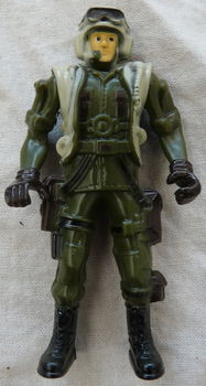 Actiefiguur / Action Figure, Pilot, Military Helicopter, Qulki Toys, 2000s.(Nr.1) - 1