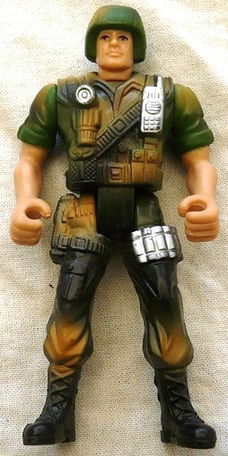 Actiefiguur / Action Figure, Soldier, 1990s.(Nr.1)